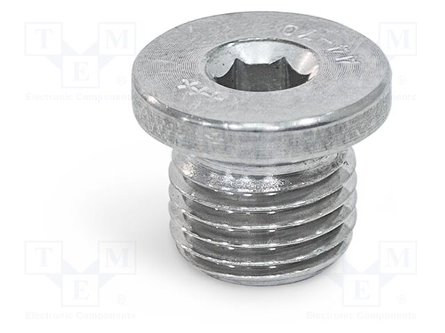 Hexagon head screw plug; without seal; Thread: G 3/8"; DIN 908
