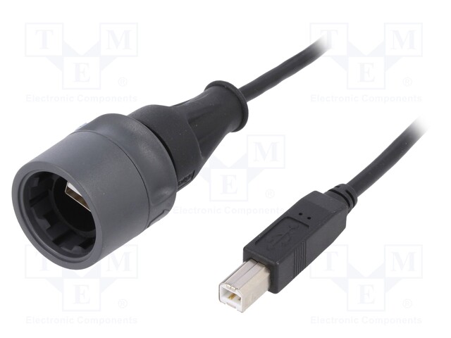 Transition: adapter cable; internal bayonet,push-pull; UL94V-0