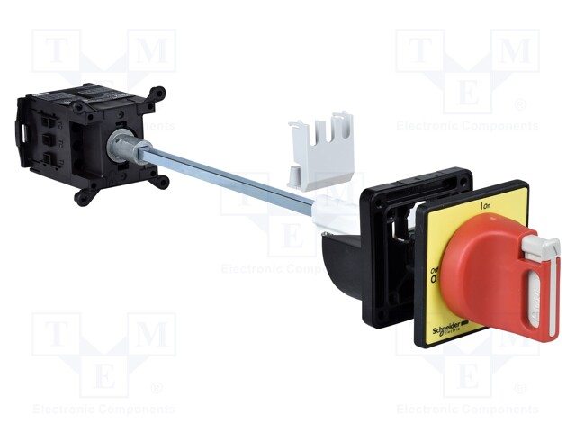 Main emergency switch-disconnector; Poles: 3; on panel; 12A; IP65