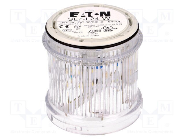 Signaller: lighting; continuous light; Colour: white; LED; IP66