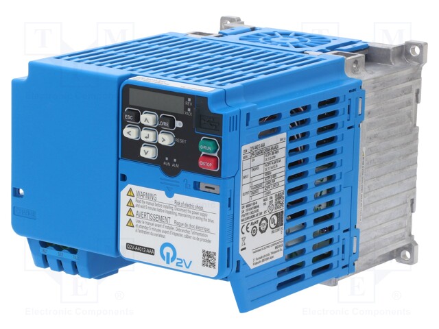Inverter; Max motor power: 4/5.5kW; Out.voltage: 3x400VAC