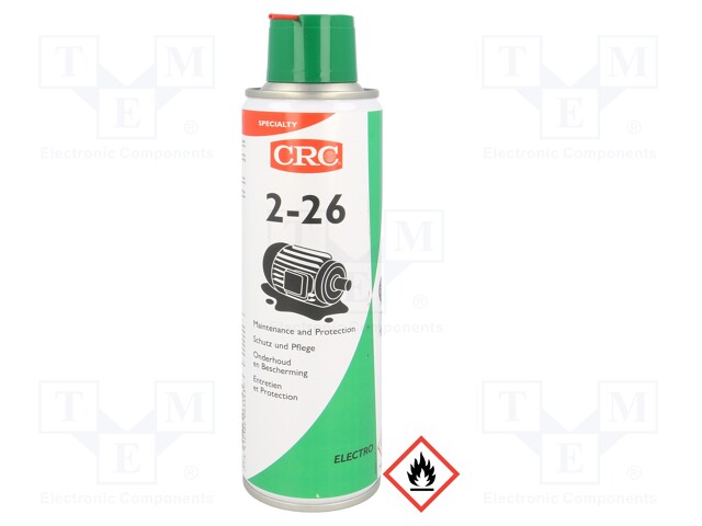 Moisture repellent; CRC 2-26; 0.25l; spray; can; amber