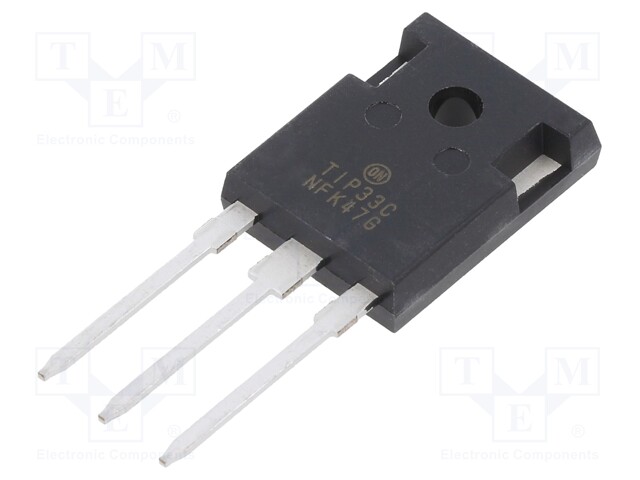 Transistor: NPN; bipolar; 100V; 10A; 80W; TO247-3