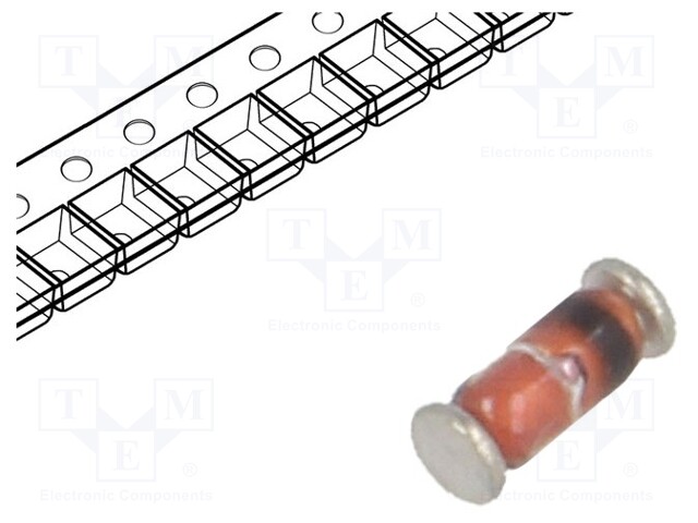 Diode: rectifying; SMD; 100V; 0.2A; 4ns; Package: reel,tape; SOD80