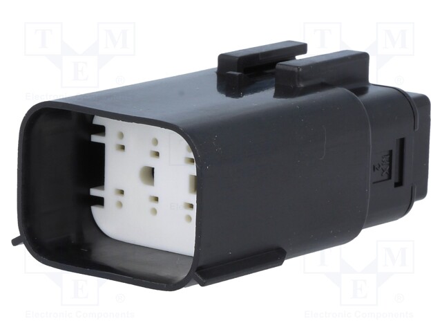 Connector: automotive; MX150L; plug; male; 22AWG÷18AWG; PIN: 8; IP67
