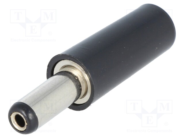 Plug; DC supply; female; 5,5/2,1mm; 5.5mm; 2.1mm; for cable; 14mm