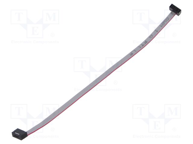 Ribbon cable with IDC connectors; Tape ph: 0.64mm; 152.4mm