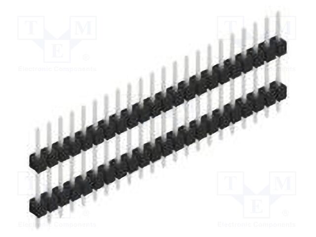 Connector: pin strips; pin header; male; PIN: 22; 2.54mm; THT; 1x22