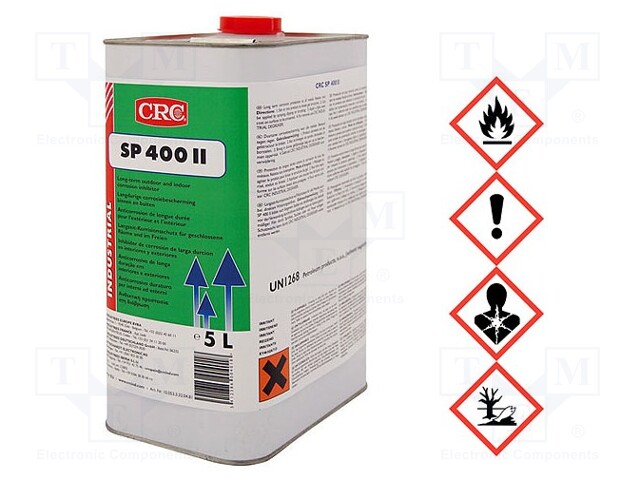 Preservative agent; SP 400; 5l; liquid; canister; amber