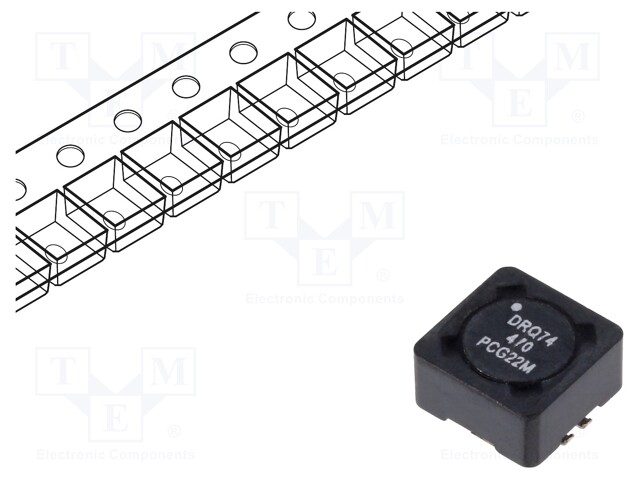 Inductor: wire; SMD; 47uH; Ioper: 1.15A; 216mΩ; ±20%; Isat: 1.41A