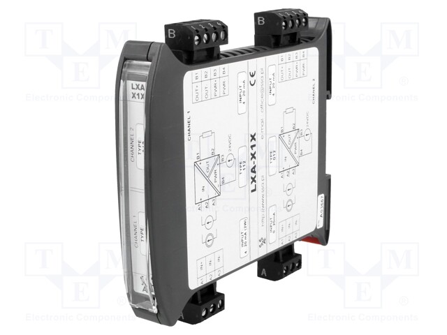 Converter: analog signals; DIN; 4÷20mA; 20÷30VDC; IP20; 0÷70°C