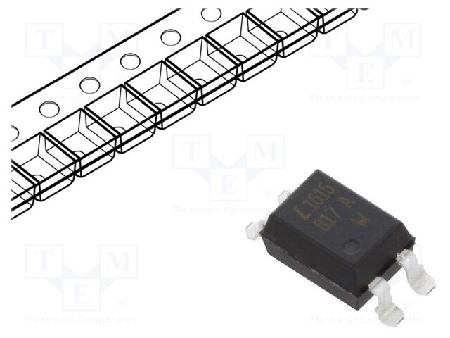 Optocoupler; SMD; Channels: 1; Out: transistor; Uinsul: 5kV; Uce: 35V