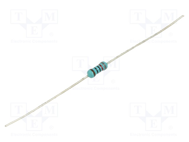 Through Hole Resistor, 820 ohm, LR Series, 600 mW, ± 1%, Axial Leaded, 350 V