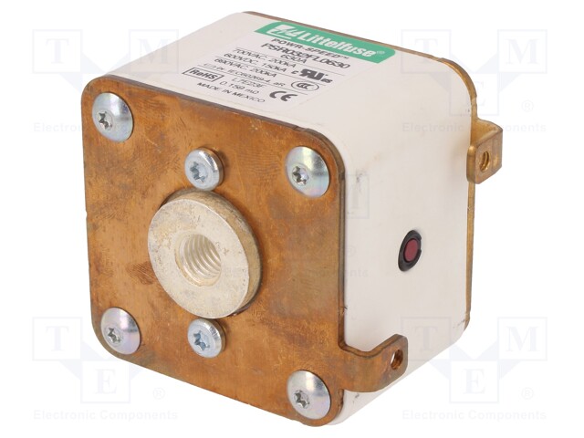 Fuse: fuse; ultra rapid; 630A; 690VAC; 600VDC; ceramic,industrial