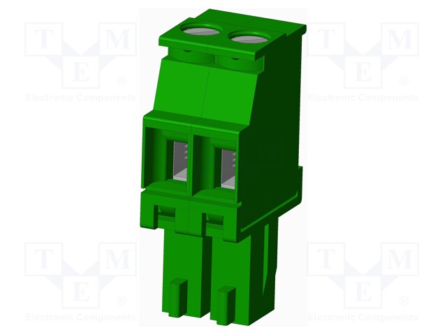 Connector: pluggable terminal block; plug; female; angled 90°