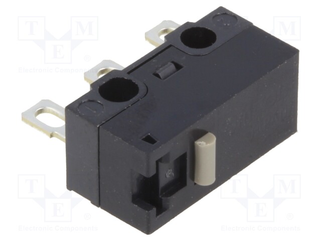 Microswitch SNAP ACTION; without lever; SPDT; 0.1A/30VDC; Pos: 2