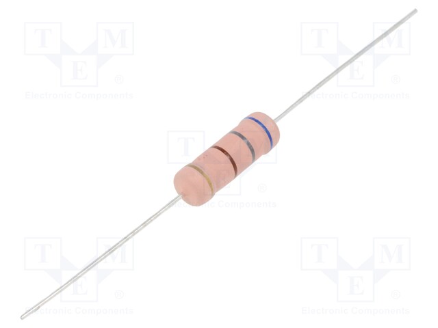 Resistor: metal oxide; THT; 680Ω; 5W; ±5%; Ø6x17mm; axial