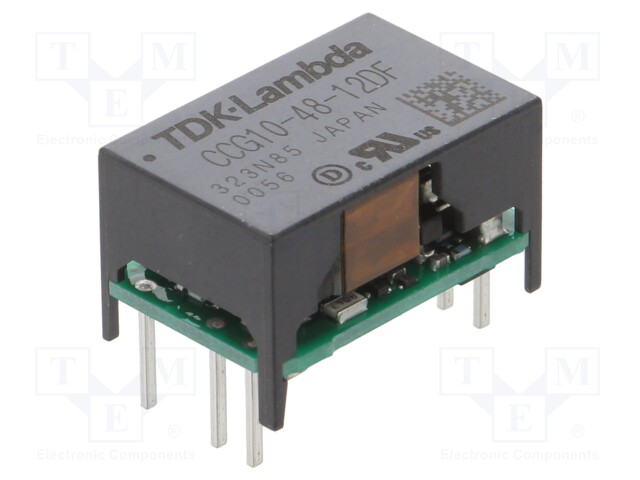 Converter: DC/DC; 10W; Uin: 18÷76V; Uout: 12VDC; Uout2: -12VDC; 4g