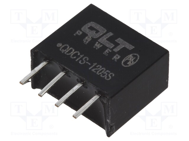 Converter: DC/DC; 1W; Uin: 10.8÷13.2V; 5VDC; SIL4; 7x11.7x10mm