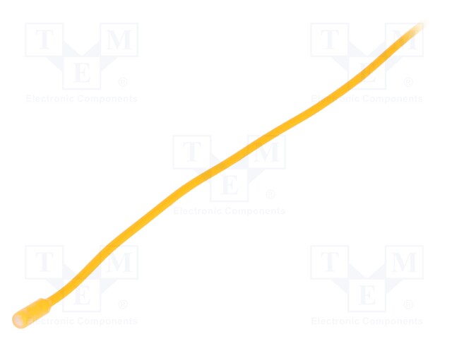 EL wire; Colour: yellow; 20÷220V; 360°; Storage temp: -10÷60°C