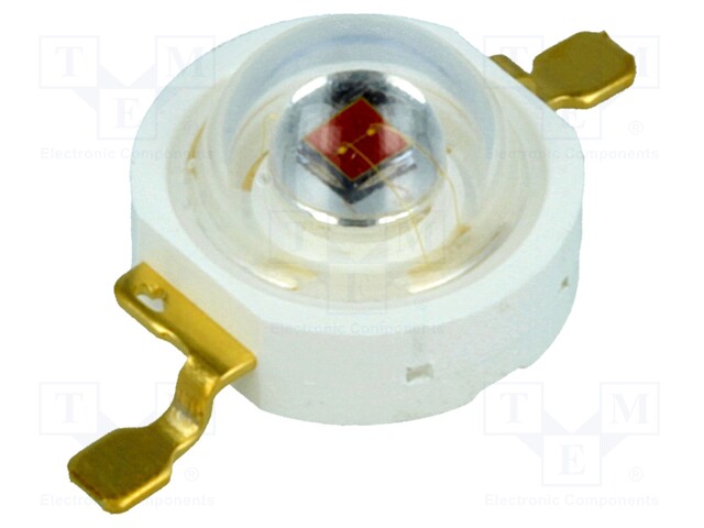 Power LED; crimson; Pmax: 1W; 650-670nm; 130°; SMD; 1.75÷3V; Proeon