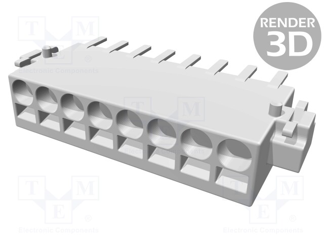 Connector: wire-board; female; PIN: 8; 2.54mm; Series: har-flexicon