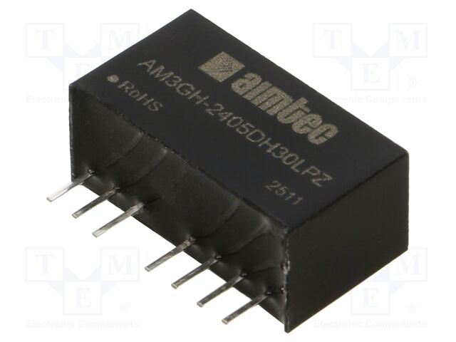 Converter: DC/DC; Protection: short circuit protection SCP