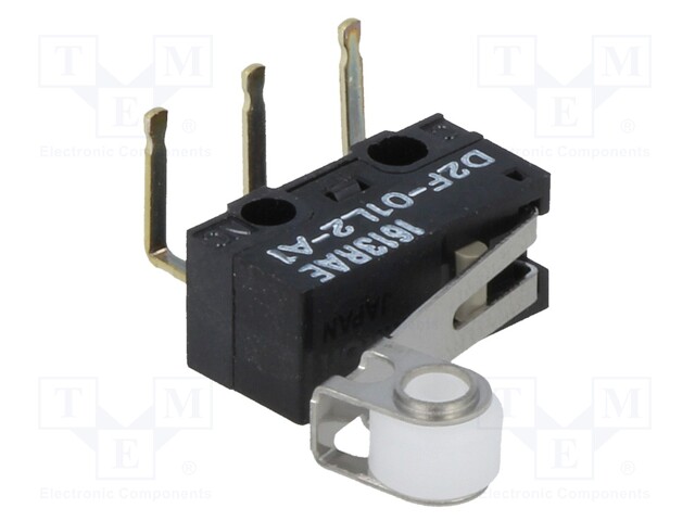 Microswitch SNAP ACTION; with lever (with roller); SPDT; Pos: 2