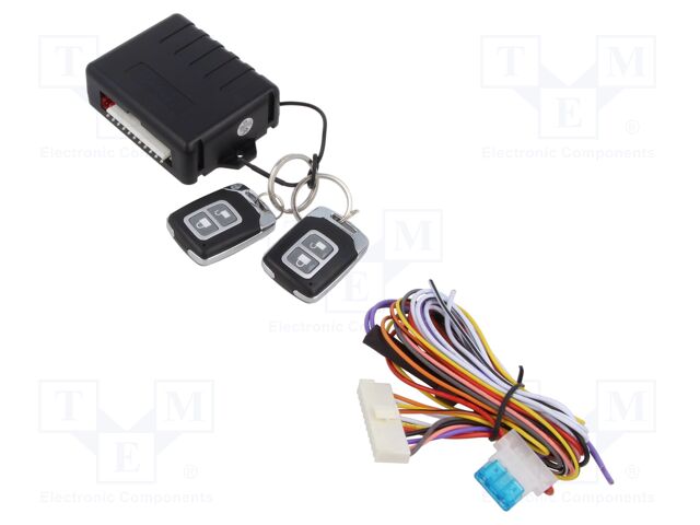 Remote control; 12VDC; 2 remote controls,drivers