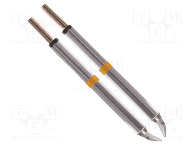 Tip; bent chisel; 1.78mm; 350÷398°C; for TZ-KIT-1 hot tweezers