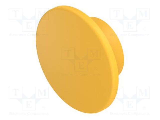 Actuator lens; 14; yellow; plastic; Ø40mm