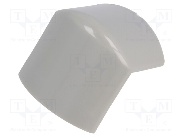 Outside corner; Colour: grey; Mat: ABS; UL94HB; Application: RD-30