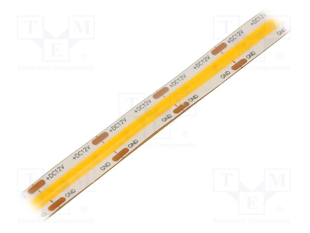 LED tape; white warm; LED/m: 528; SMD; 12V; 10mm; in gel; IP65; 3000K
