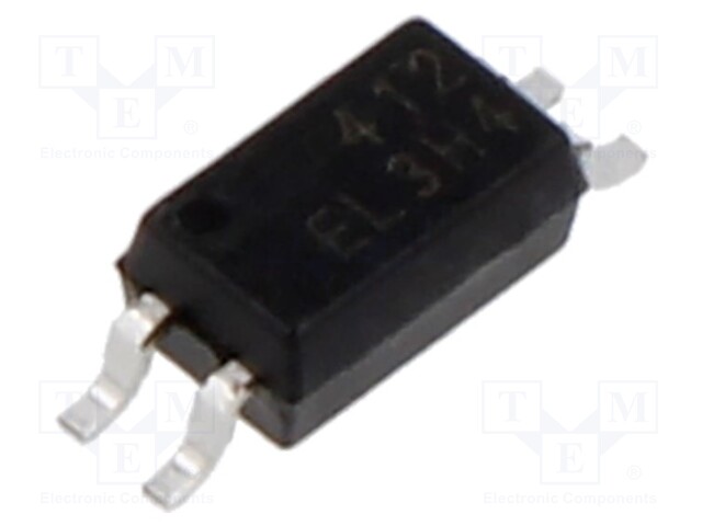 Optocoupler; SMD; Ch: 1; OUT: transistor; Uinsul: 3.75kV; Uce: 80V