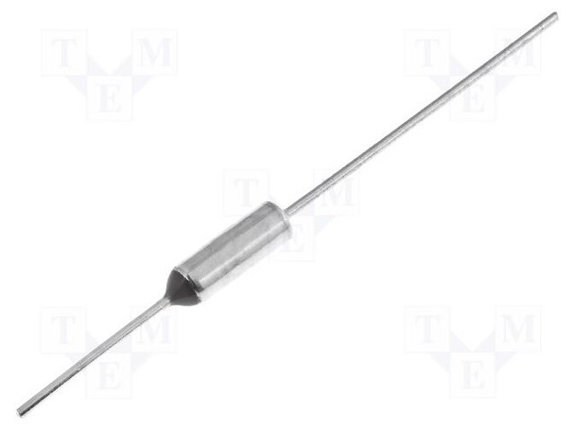Fuse: thermal; 10A; 12mm; 142°C