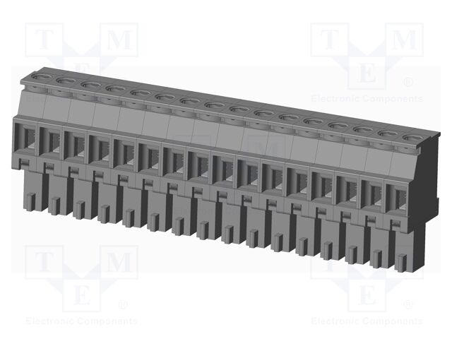 Connector: pluggable terminal block; plug; female; angled 90°