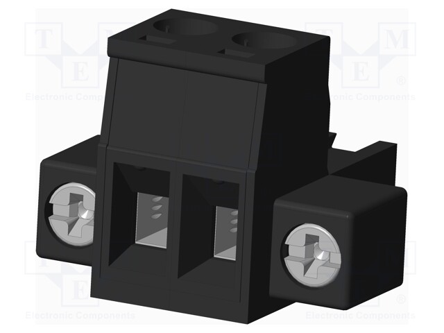 Connector: pluggable terminal block; plug; female; straight; 5mm
