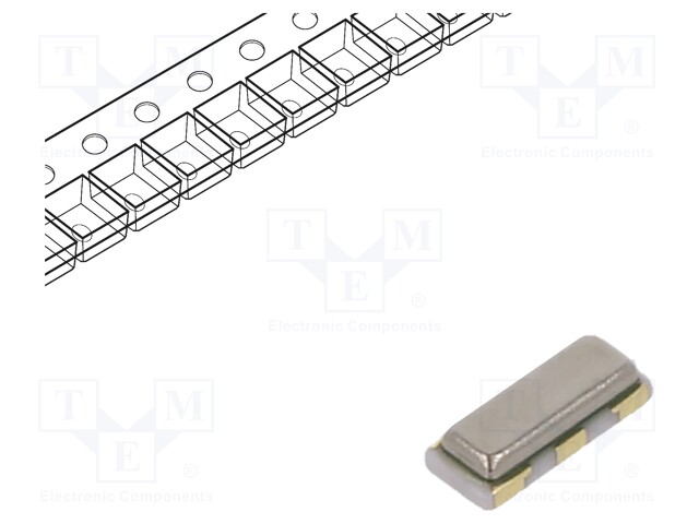 Crystal, 24 MHz, SMD, 2mm x 1.6mm, 50 ppm, 6 pF, 100 ppm, XRCGB Series