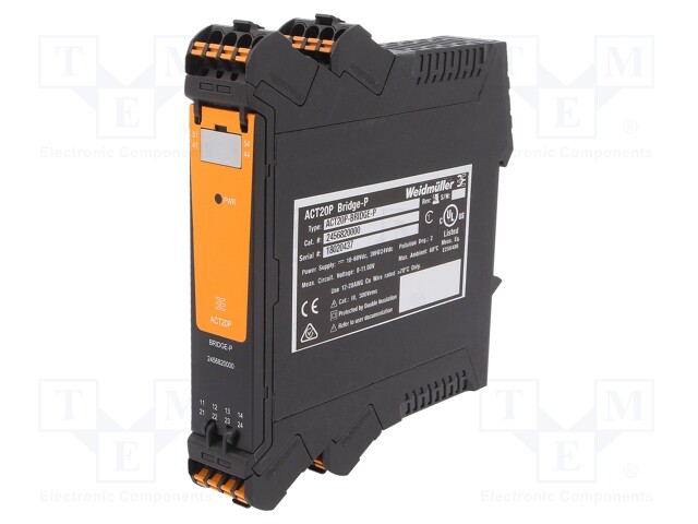 Converter: measuring bridge; DIN; resistance measuring bridge