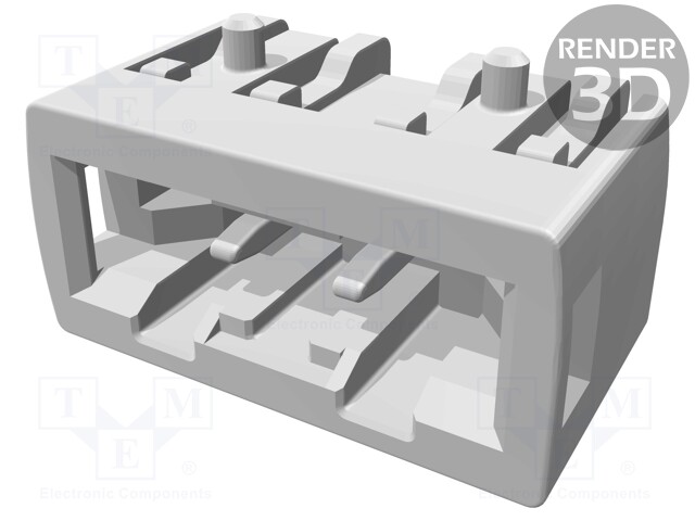 Connector: wire-board; female; PIN: 2; 2.54mm; Series: har-flexicon