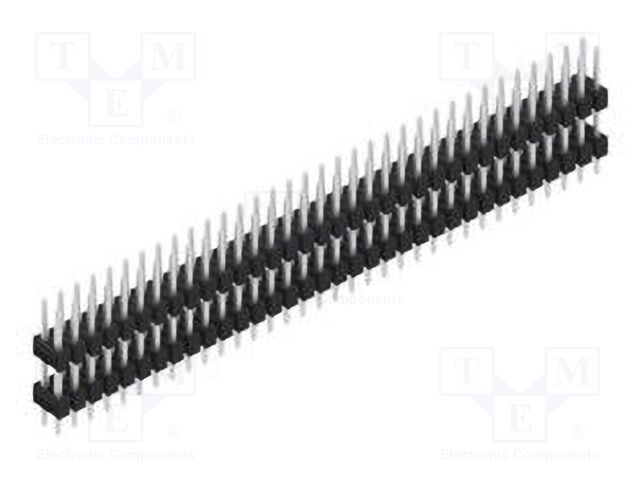 Connector: pin strips; pin header; male; PIN: 68; 2.54mm; THT; 2x34