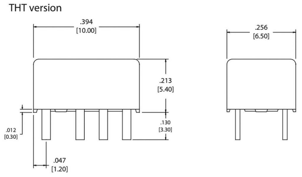 Relay: electromagnetic; DPDT; Ucoil: 3VDC; 0.5A/125VAC; 2A/30VDC
