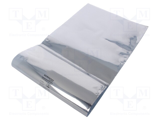 Protection bag; ESD; L: 610mm; W: 254mm; Thk: 76um; Features: open