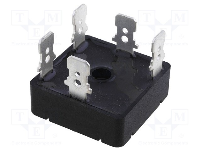 Three-phase bridge rectifier; Urmax: 50V; If: 35A; Ifsm: 450A; THT