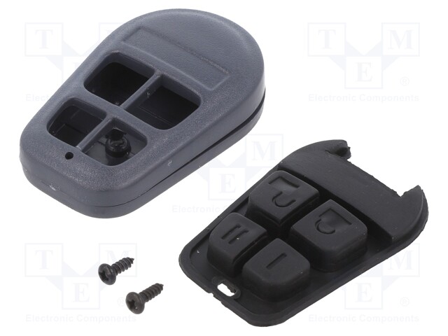 Enclosure: for remote controller; X: 36mm; Y: 58mm; Z: 13mm; ABS