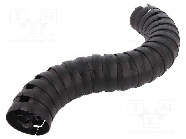 Cable chain; Series: Triflex TRE.100; Bend.rad: 145mm; L: 1000mm