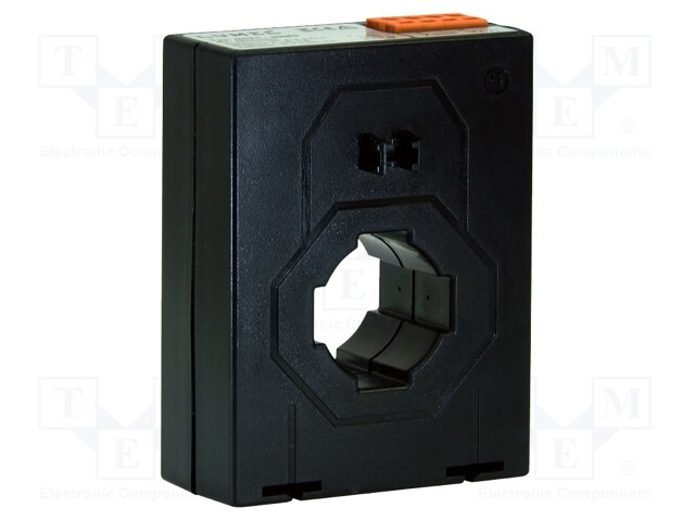 AC/DC transducer; Iin: 200A; Iout: 4÷20mA; for bus bar; Øint: 28mm