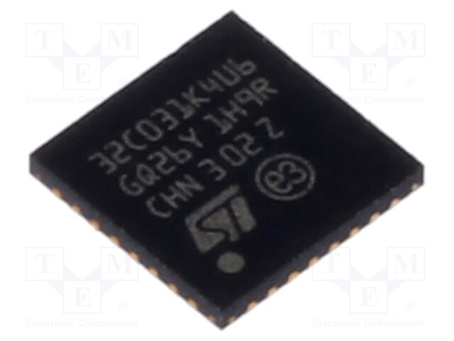 IC: ARM microcontroller; Flash: 16kB; 48MHz; SRAM: 12kB; UFQFPN32