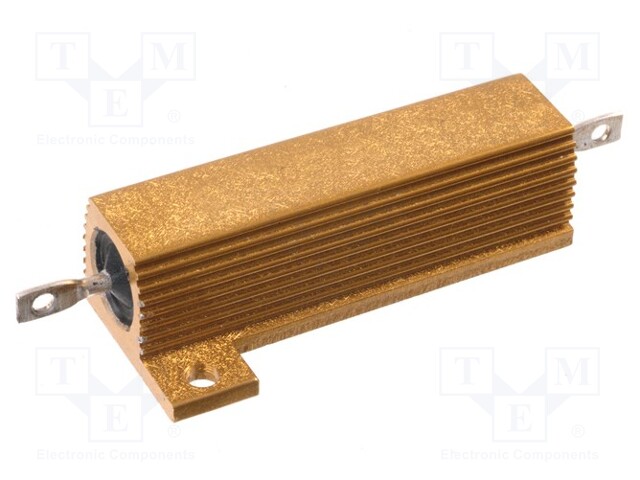 Resistor: wire-wound; with heatsink; screw; 680mΩ; 50W; ±5%