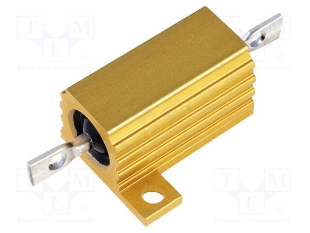 Resistor: wire-wound; with heatsink; screw; 220Ω; 15W; ±5%